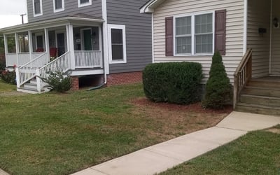 Photo of Larue S.'s yard after getting landscaping in West Point, VA