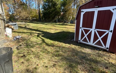 Photo of Tracey M.'s yard after getting landscaping in Lanexa, VA