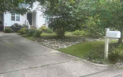 Photo of Jennifer K.'s yard after getting tree care in Wake Forest, NC