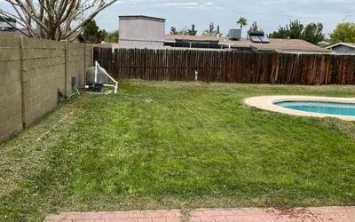 Photo of Jason S.'s yard after getting landscaping in San Manuel, AZ