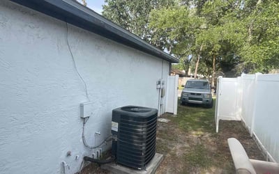 Photo of Jeff S.'s yard after getting landscaping in Saint Leo, FL