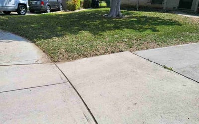 Photo of Monica B.'s yard after getting landscaping in Rio Medina, TX