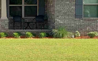 Photo of Zachary J.'s yard after getting landscaping in Santa Rosa Beach, FL