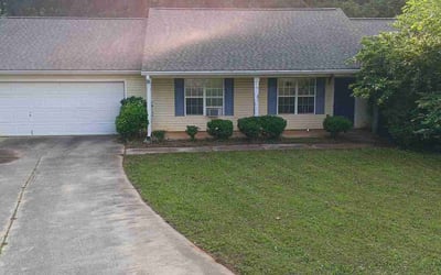 Photo of Donna T.'s yard after getting landscaping in Bethlehem, GA