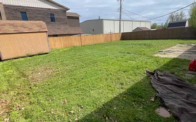 Photo of Alex W.'s yard after getting tree care in Norman, OK