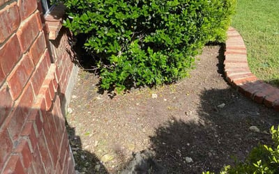 Photo of Sharon T.'s yard after getting landscaping in Rosser, TX