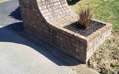 Photo of Penelope B.'s yard after getting landscaping in Joelton, TN