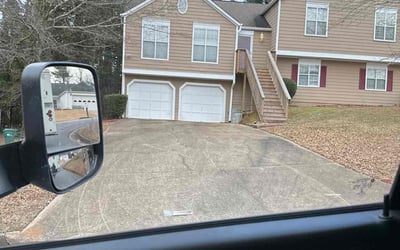 Photo of Josh R.'s yard after getting landscaping in Barnesville, GA