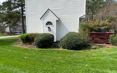 Photo of Fred S.'s yard after getting landscaping in Columbia, VA