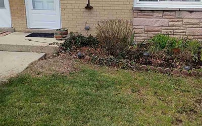 Photo of Judith C.'s yard after getting landscaping in Des Plaines, IL