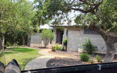 Photo of Brian H.'s yard after getting landscaping in Waring, TX