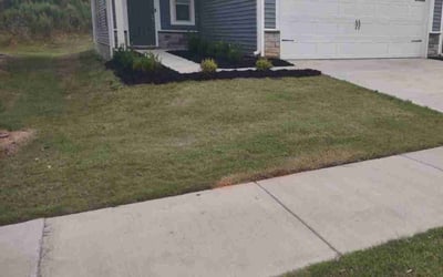 Photo of Kelly M.'s yard after getting landscaping in Hickory Grove, SC