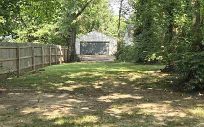 Photo of Angela L.'s yard after getting landscaping in Fairdale, KY