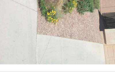 Photo of Eric M.'s yard after getting landscaping in Florence, AZ