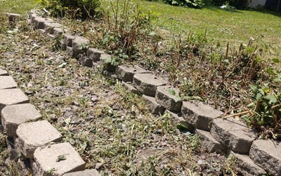 Photo of Geraldine L.'s yard after getting landscaping in Clearwater, MN