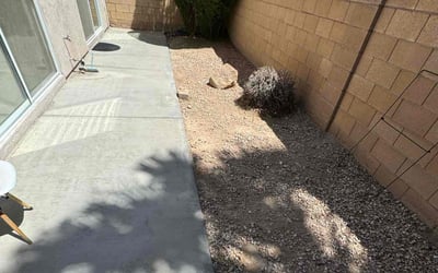 Photo of Elizabeth R.'s yard after getting landscaping in Las Vegas, NV