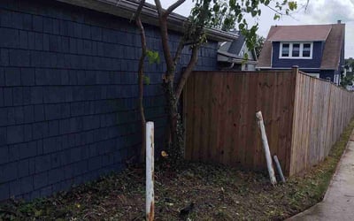 Photo of Amy S.'s yard after getting landscaping in Kearneysville, WV