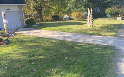 Photo of Chris H.'s yard after getting landscaping in Fallston, MD