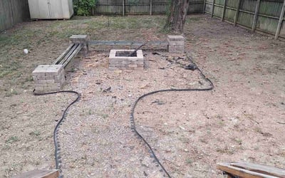 Photo of Evan S.'s yard after getting landscaping in Joelton, TN