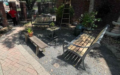 Photo of Laura S.'s yard after getting landscaping in Anahuac, TX