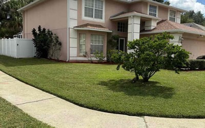 Photo of Patrick R.'s yard after getting landscaping in Mascotte, FL