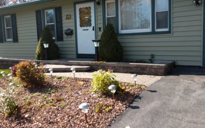 Photo of John C.'s yard after getting landscaping in Fulton, NY