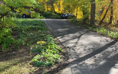 Photo of Stephanie S.'s yard after getting landscaping in Becker, MN