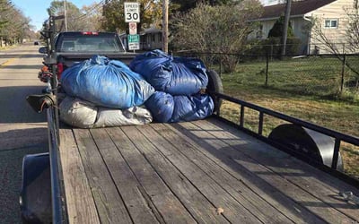 Photo of Mike D.'s yard after getting landscaping in Howard Lake, MN
