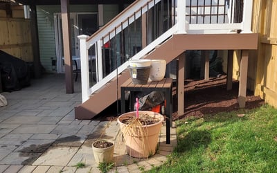 Photo of Mary A.'s yard after getting landscaping in Ijamsville, MD