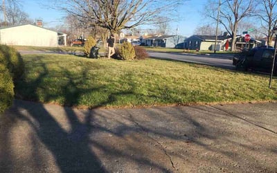Photo of Richard S.'s yard after getting landscaping in South Bloomingville, OH