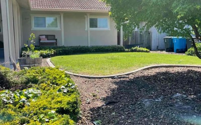 Photo of susan m.'s yard after getting landscaping in Forestville, CA