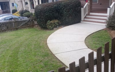 Photo of Erik S.'s yard after getting landscaping in Kingston, GA