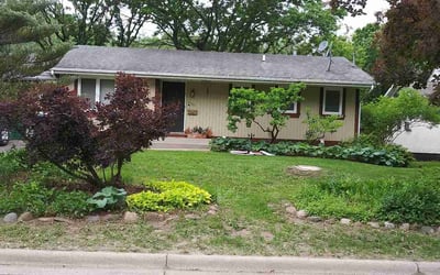 Photo of Evan J.'s yard after getting landscaping in Annandale, MN