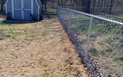 Photo of Mary E.'s yard after getting landscaping in Corinth, KY