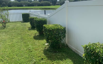 Photo of Erik H.'s yard after getting landscaping in Homeland, FL