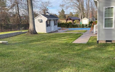 Photo of Carrie G.'s yard after getting landscaping in Ruthville, VA