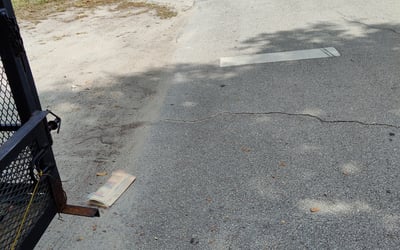 Photo of Laura D.'s yard after getting landscaping in Bunnell, FL