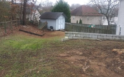 Photo of Michael W.'s yard after getting landscaping in Clinton, TN