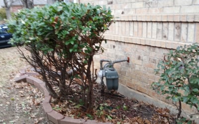 Photo of Jennifer B.'s yard after getting landscaping in Paradise, TX