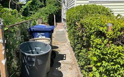 Photo of Anthony F.'s yard after getting landscaping in Foxboro, MA