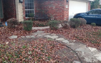 Photo of Mary P.'s yard after getting landscaping in Boyd, TX