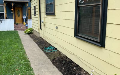 Photo of Jessica S.'s yard after getting landscaping in Murray City, OH