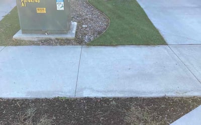 Photo of Daniel E.'s yard after getting landscaping in Thousand Palms, CA
