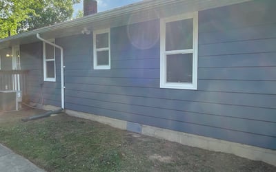 Photo of Tammy R.'s yard after getting landscaping in Owensville, OH