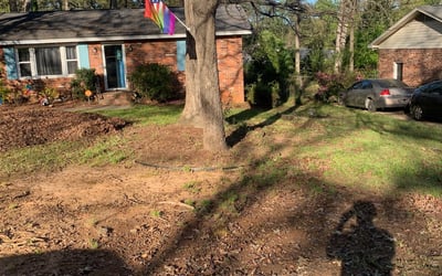 Photo of Jennifer V.'s yard after getting landscaping in Gaston, SC