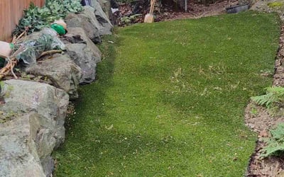 Photo of Julia W.'s yard after getting landscaping in Baring, WA