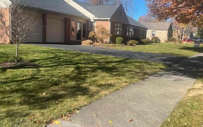 Photo of David T.'s yard after getting landscaping in Lewisburg, PA