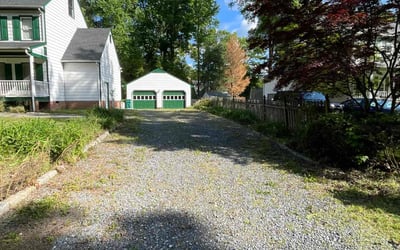Photo of Aaron G.'s yard after getting landscaping in Dewitt, VA