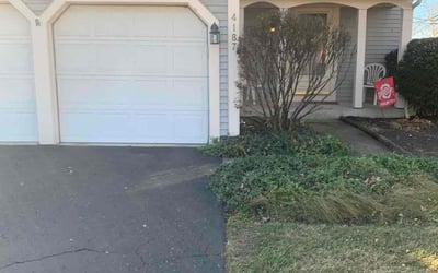 Photo of Kelly G.'s yard after getting landscaping in Radnor, OH