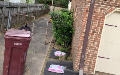 Photo of Alice M.'s yard after getting landscaping in Foster, VA